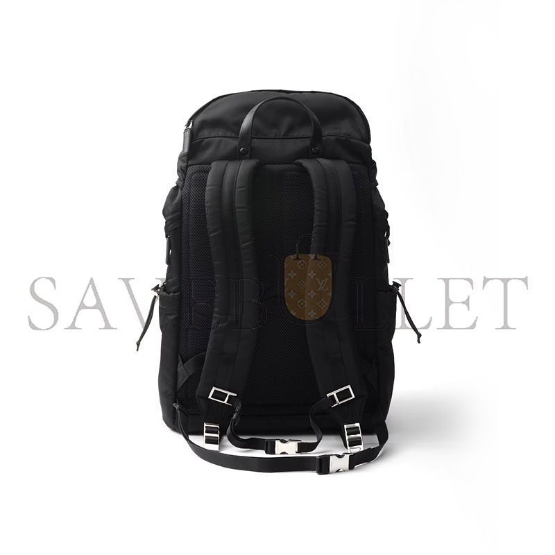 PRADA RE-NYLON AND SAFFIANO LEATHER BACKPACK 2VZ090 (57*32*19cm) PRADA RE-NYLON AND SAFFIANO LEATHER BACKPACK 2VZ090 (57*32*19cm)